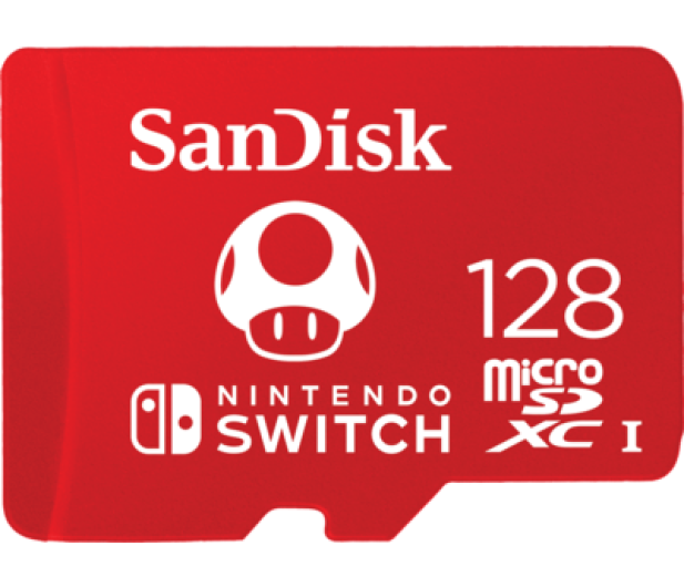 Sandisk 128GB microSDXC 100MB/s A1 V30 Nintendo Switch - 581871 - zdjęcie